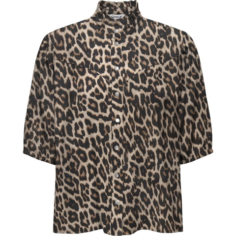 Only Onlaris life 24 frill shirt wvn cc dessin