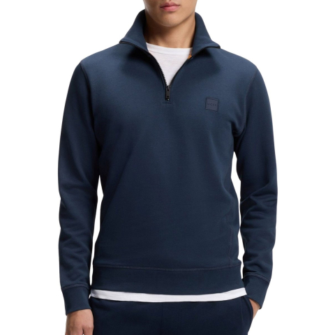 Boss Orange Half zip sweater heren zetrust 10234591 01 50468926/464