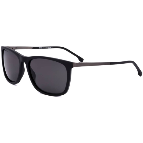 Hugo Boss Sunglasses Boss 1249/S/It 003 M9 Mat Black Gray Polarisated