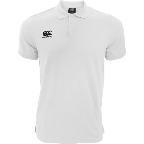 Canterbury Heren Waimak korte mouw Pique Polo Shirt (Wit)