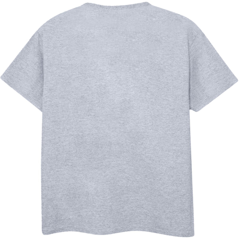 Disney Jongens Mickey Mouse Hoofden Vierkant T-shirt (Sportgrijs)