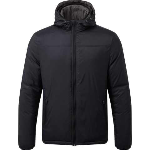 Asquith & Fox Herengewatteerd windjack (Marine/Charcoal)