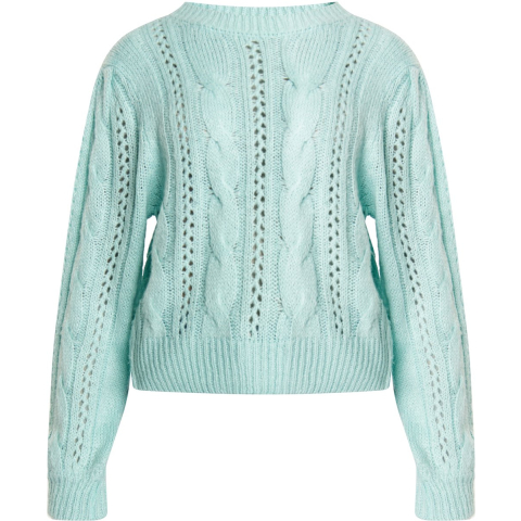 Mymo Gebreide trui Dames aqua