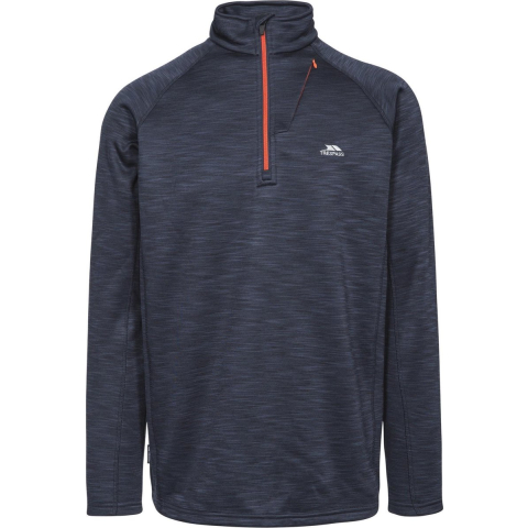 Trespass - Heren Collins Half Zip Fleece Vest (Navy)