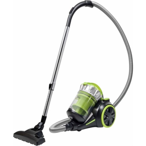 Bestron Stofzuiger zonder zak, Stofzuiger inclusief multi-cycloontechniek, 2-delige accessoirepakket, 9m actieradius, 700 Watt, kleur: groen