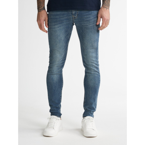 Petrol Industries - Heren Nash Narrow Fit Jeans  - Blauw