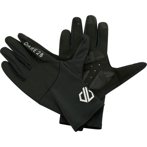 Dare 2B Heren Forcible II Wielerhandschoenen (Zwart)