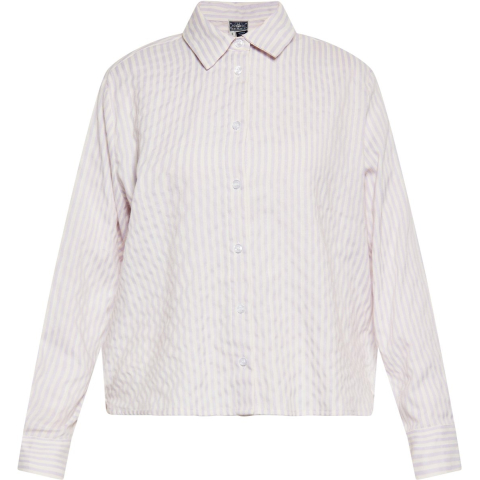 Dreimaster Blouse Dames Lichtpaars gebroken wit