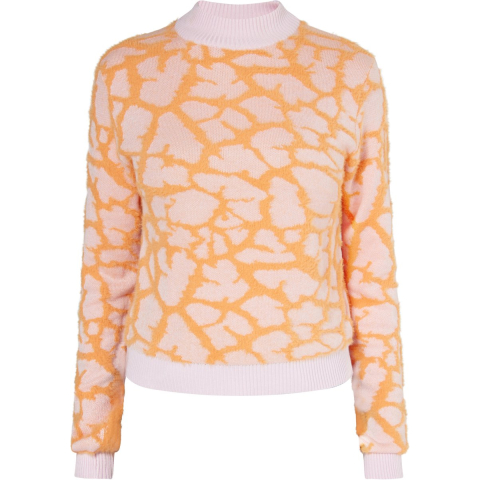 Mymo Jumper Dames oranje roze