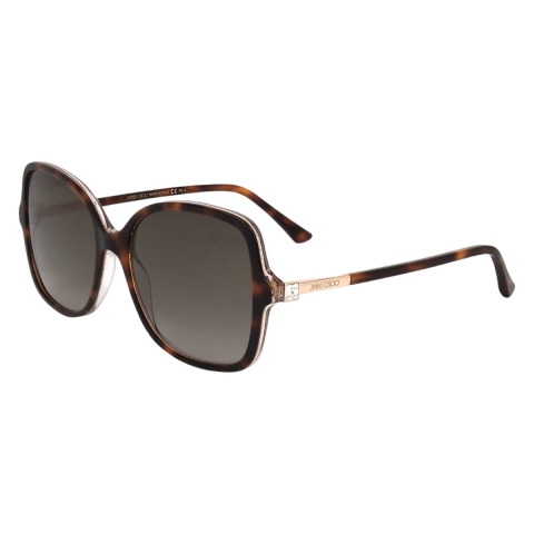 Jimmy Choo Vrouwen Zonnebril 57/18/145 mm Acetaat