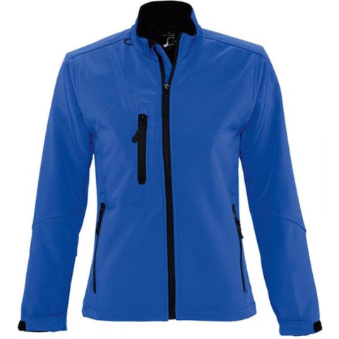 SOLS Dames/dames Roxy Soft Shell Jacket (ademend, winddicht en waterbestendig) (Koningsblauw)