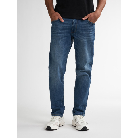 Petrol Industries - Heren Russel Regular Tapered Fit Jeans  - Blauw
