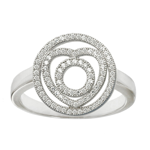 Orphelia Dames 925 Sterling Zilveren Ring - Zilver ZR-7268