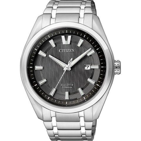 Citizen  herenhorloge Zilverkleurig AW1240-57E