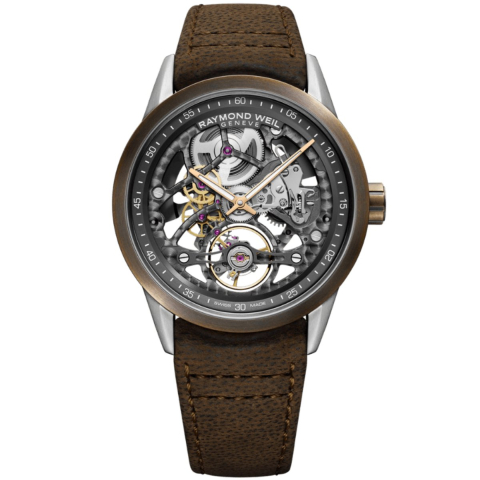 Raymond Weil Freelancer Heren Bruine Horloge 2785-SBC-60000