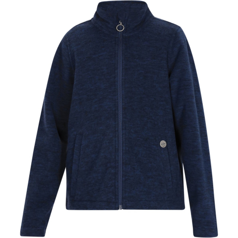 Dreimaster Fleece jas jongens (kinderen) marine gem