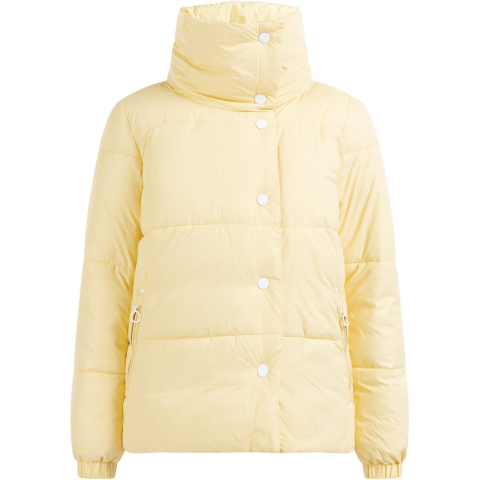 Dreimaster Gewatteerd winterjack Dames lichtgeel