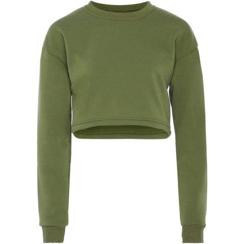 Mymo Sweatshirt Dames Militair