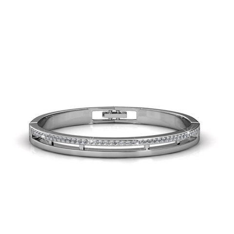 Elegante armbanden - Zilver en kristal