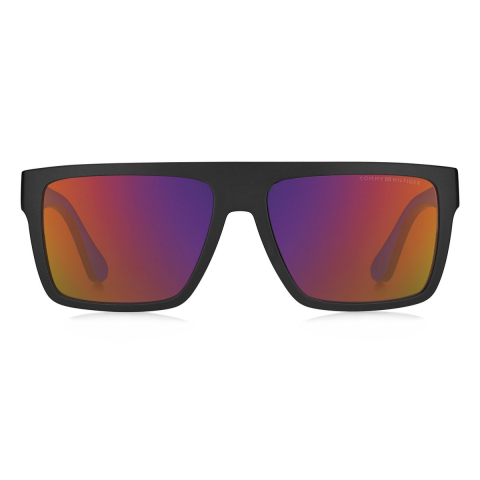 Tommy Hilfiger Zonnebril TH 1605/S 003 MI MATTE ZWART GREY INFRARED