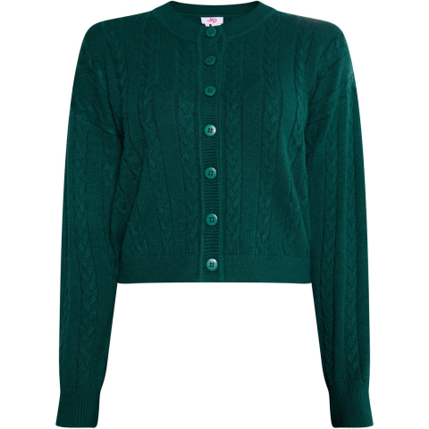 Mymo Vest Dames donkergroen