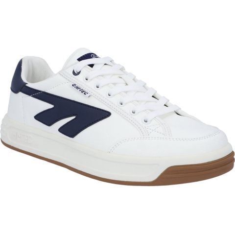 Hi-Tec Freedom Polyurethaan Heren Sneakers In Het Wit/Marineblauw