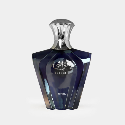 Afnan Turathi Blue Eau de Parfum Spray - Luxe citrusgeur 90 ml