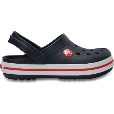 Crocs Crocband Thermoplastische Marineblauw / Rode Instappers