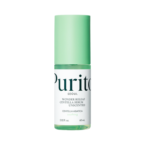 Purito Wonder Releaf Centella Serum Ongeparfumeerd - 60 ml voor een kalmerende huid