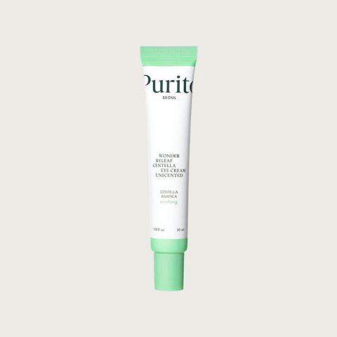 Purito Wonder Releaf Centella Oogcrème 30ml - Ongeparfumeerde hydraterende behandeling