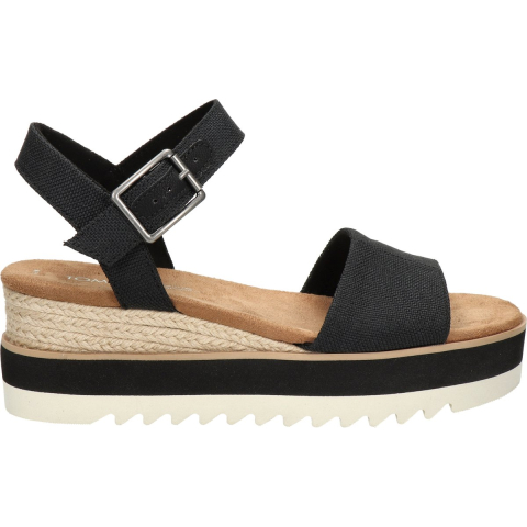 Toms Diana black heavy canvas 10017856 3181