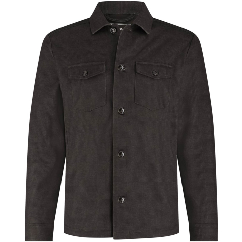 Blue Industry Het ruitmotief overshirt met knoopsluiting |