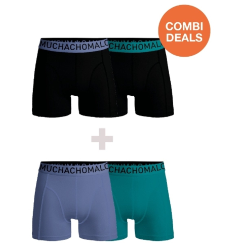 Muchachomalo Heren 2+2-pack microfiber
