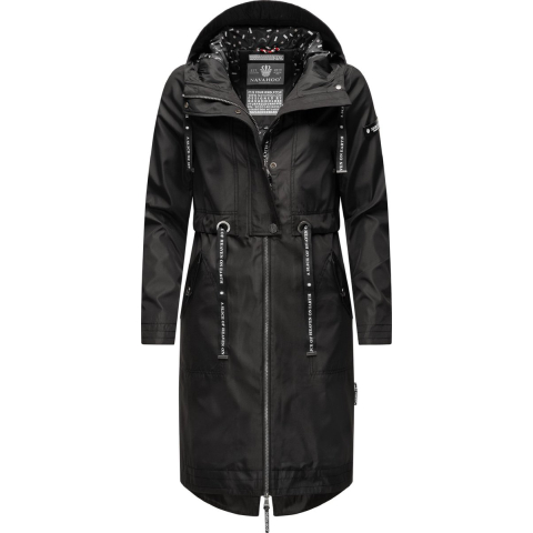 Navahoo Dames Tussenmantel Josinaa – Licht & Modern met Capuchon