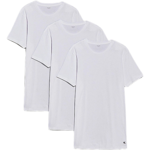 Calvin Klein Heren 3-Pack Heren Korte Mouwen T-shirts