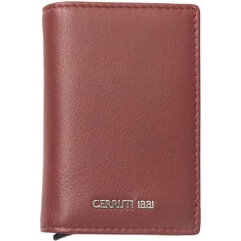 Cerruti 1881 Rode Kalfsleren Herenportemonnee