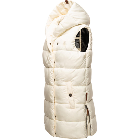 Navahoo dames lange gewatteerde bodywarmer Madilynaa – Warm & Comfortabel