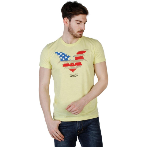 Eagle Graphic T-shirt Korte Mouw Ronde Hals