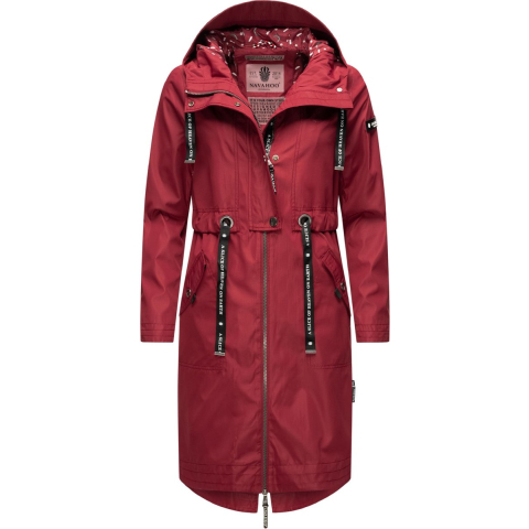 Navahoo Dames Tussenmantel Josinaa – Licht & Modern met Capuchon