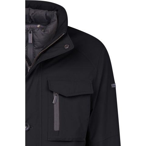 Bugatti Herren Jas met oprolbare capuchon