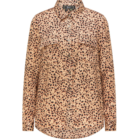 Faina Blouse Dames Beige Veelkleurig