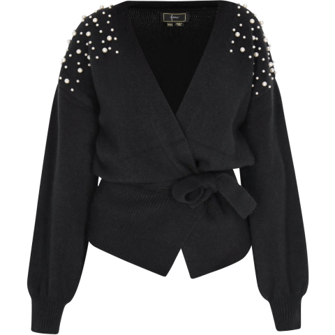 Faina Vest Dames zwart