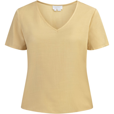 usha Blouse shirt Dames lichtgeel
