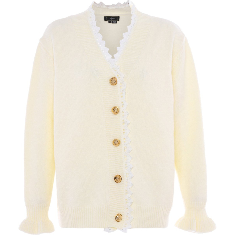 Faina Vest Dames wolwit