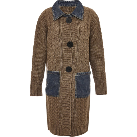 RISA Vest Dames koffie
