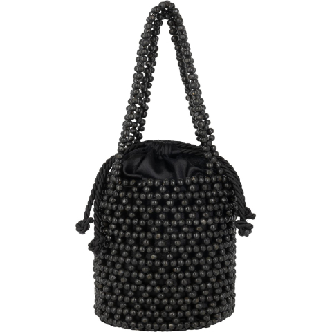 IZIA Bucketbag met kralen Dames zwart