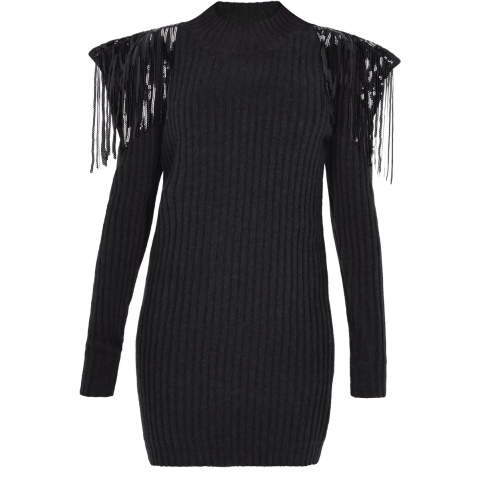 Faina Jurk Dames zwart