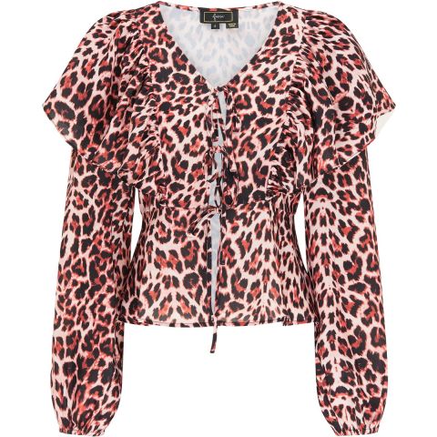 Faina Blouse Dames Rode Leeuw