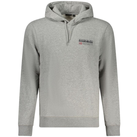 Boxy Hoodie Grijs Melange