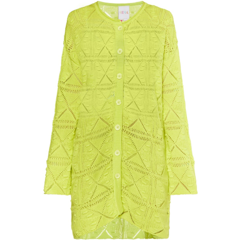IZIA Longcardigan Dames kalk